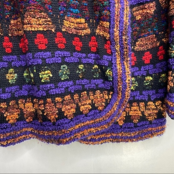Colourful Vintage Tony Lambert Cardigan - Picture 7 of 13